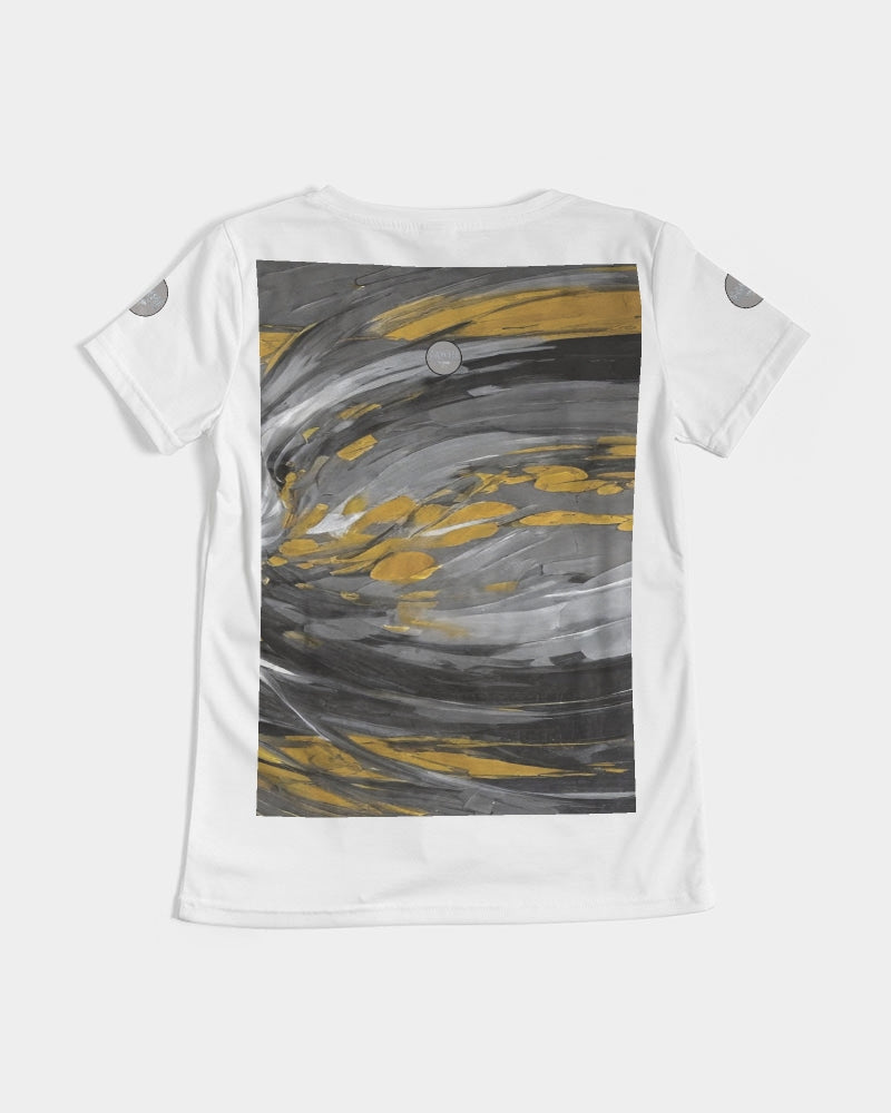 Black Sister Collection [Part 3 ] Women's All-Over Print V-Neck Tee