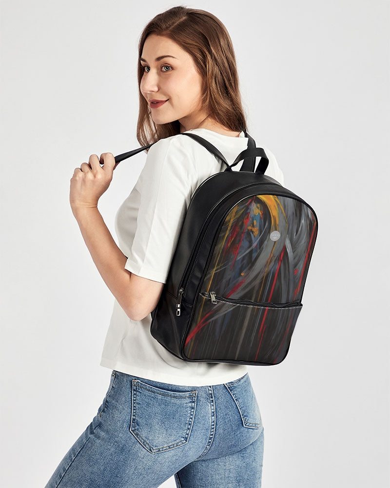 Asian collection [Part 1] Classic Faux Leather Backpack