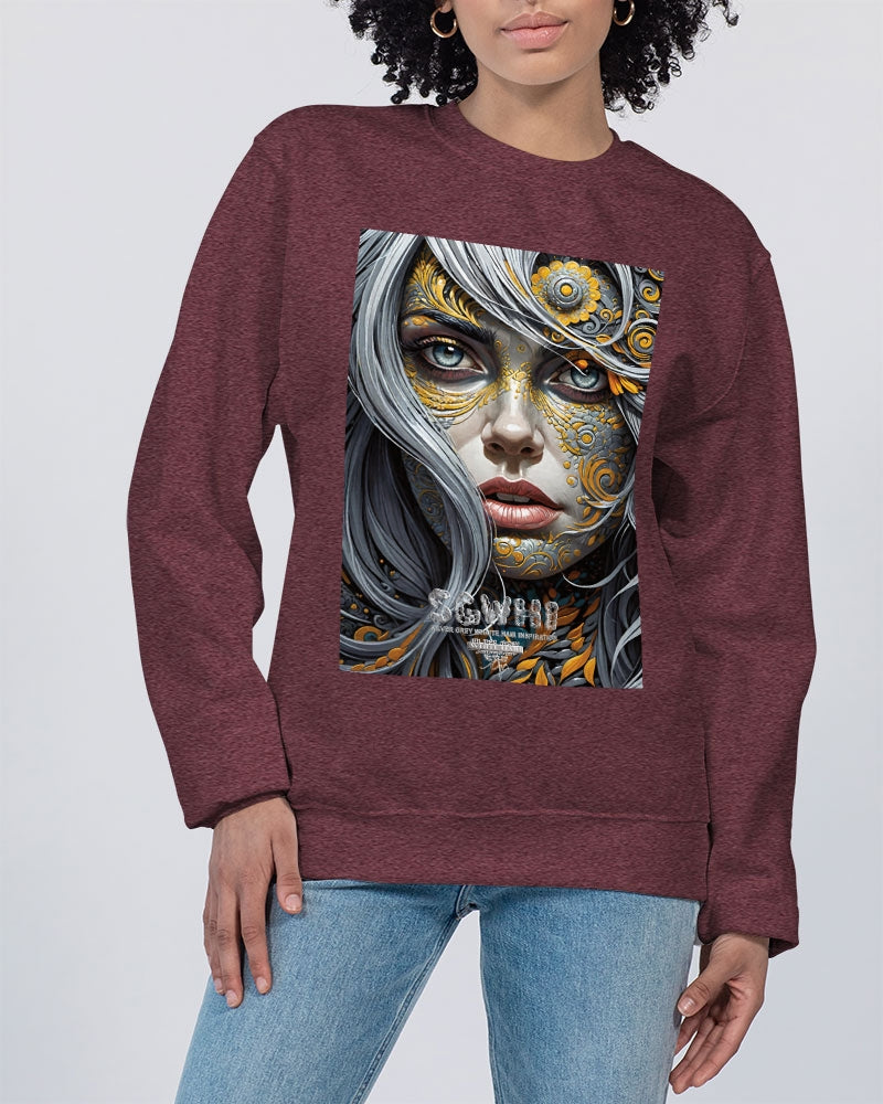 Sweet Silver Yellow Flower Grey Hair sister.[Part three] Unisex Sweatshirt | Champion