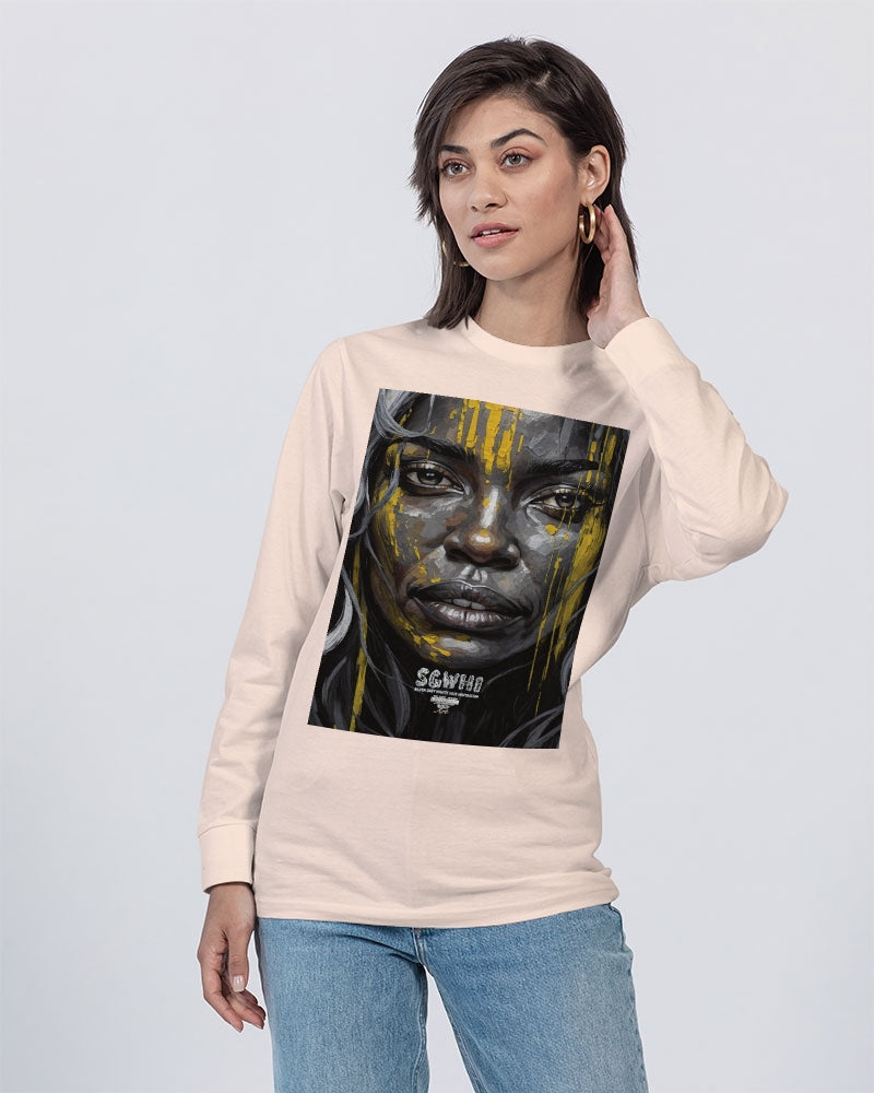 Black Sister Collection [Part 3 ] Unisex Long Sleeve Tee | Lane Seven