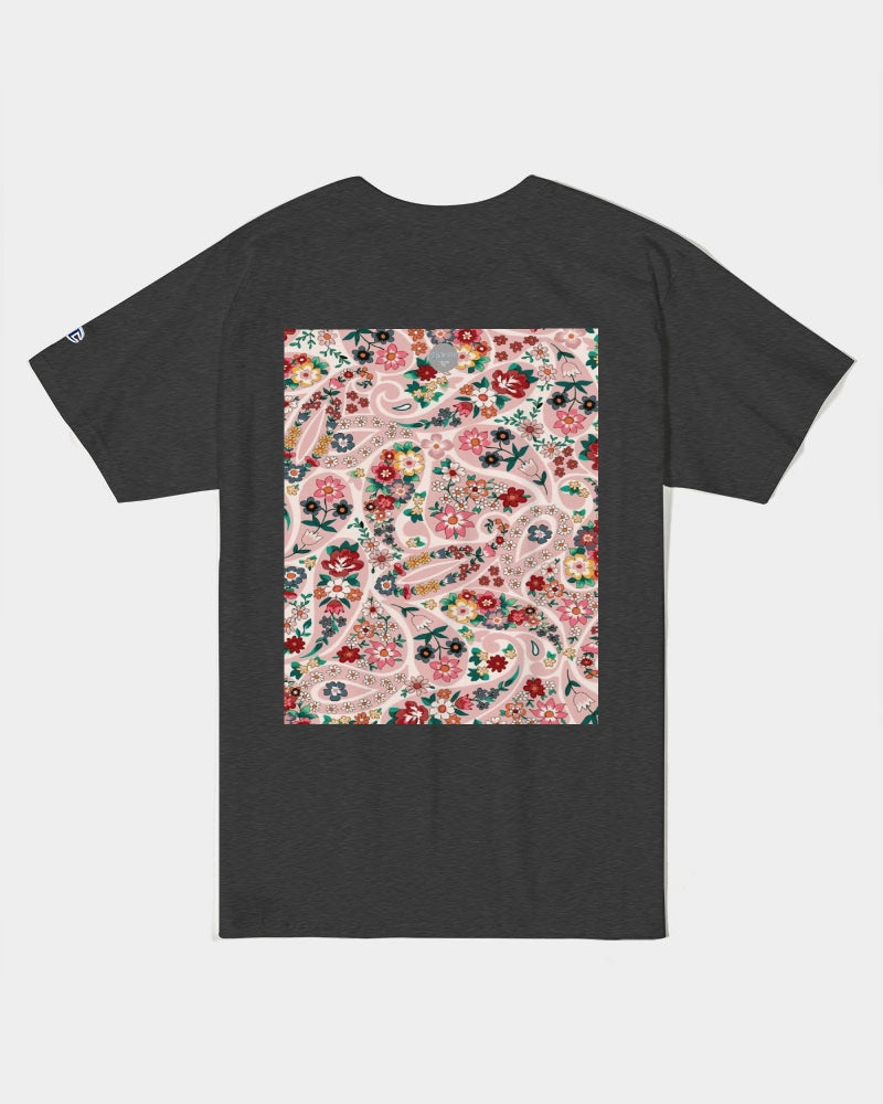 Pink abstract Pretty Sisters Unisex Tee | Champion