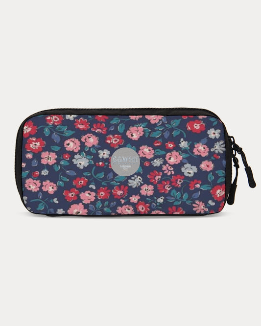 Midnight blue pretty glance.  Small Travel Organizer