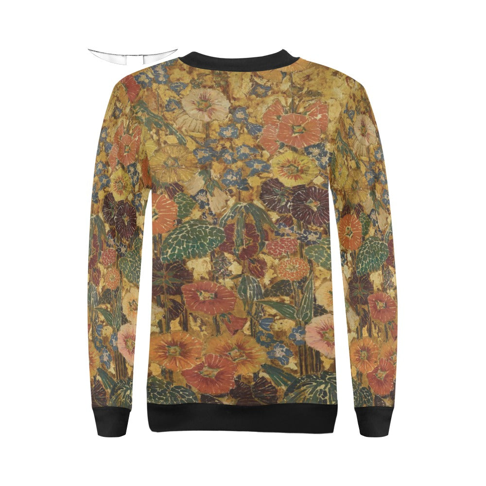 Women's All Over Print Sweatshirt (Model H18)