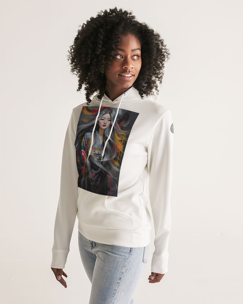 This is part three of a three part collection  Women's All-Over Print Hoodie