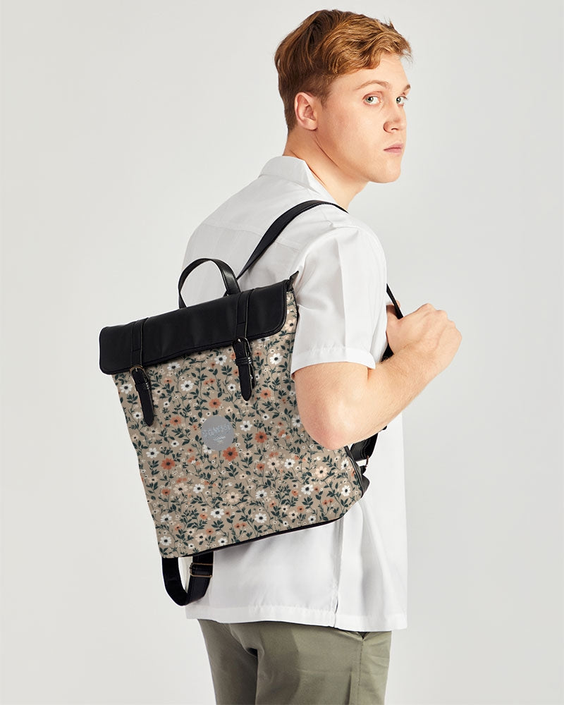 Busy and pretty Casual Flap Backpack