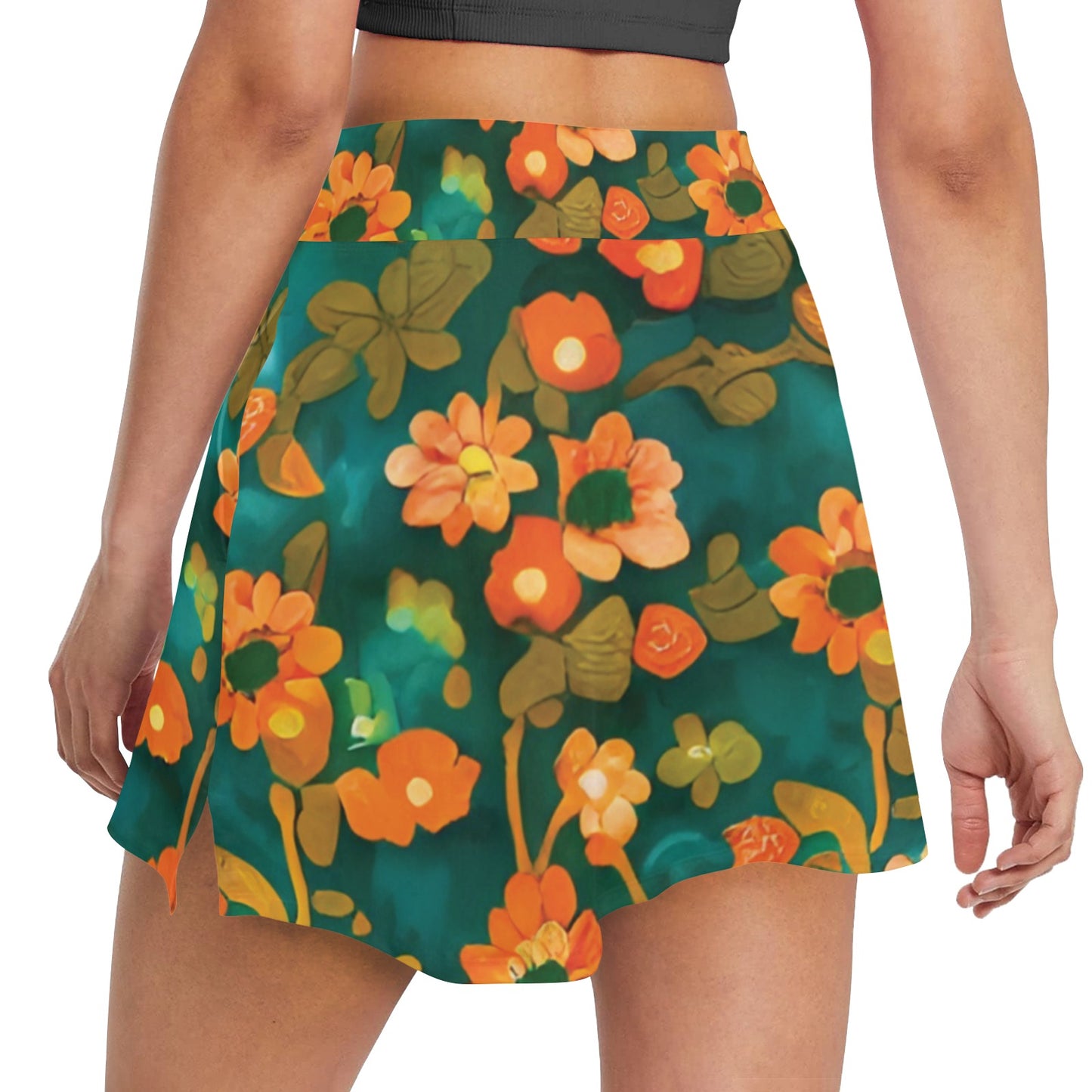 Women's Golf Skirt with Pocket (D64)