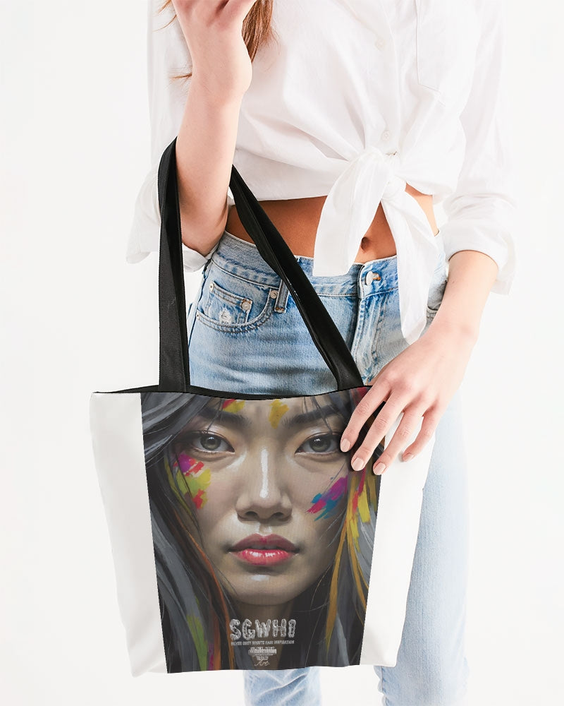 Asian Collection (Part 2 ) Canvas Zip Tote