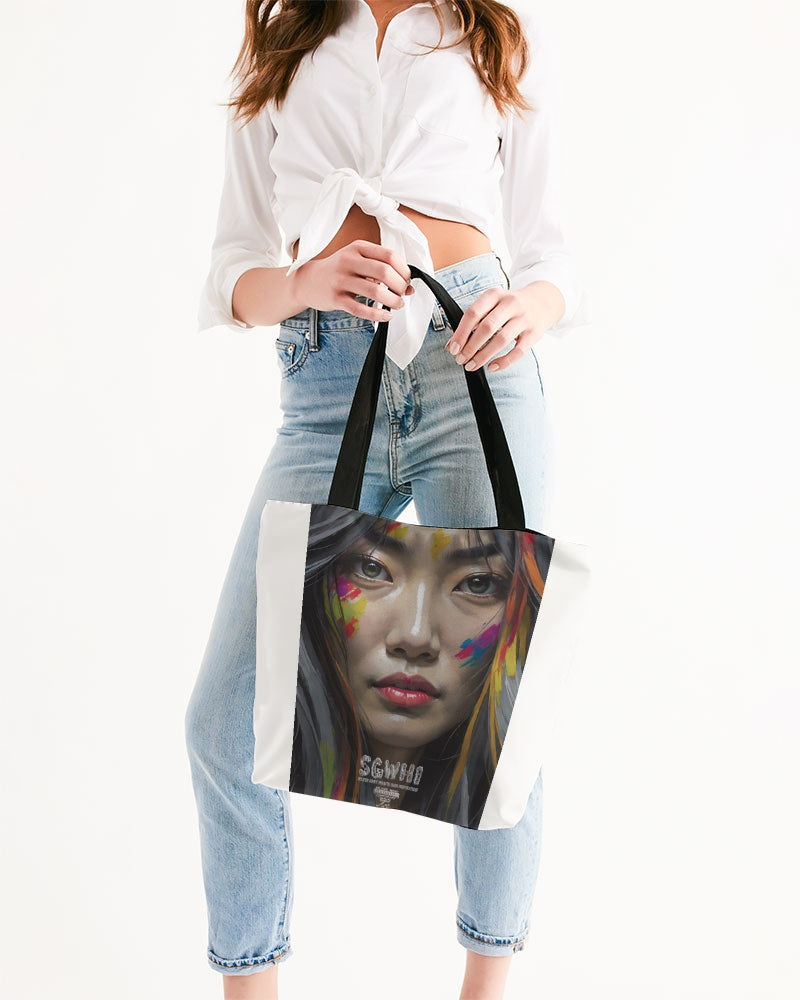 Asian Collection (Part 2 ) Canvas Zip Tote