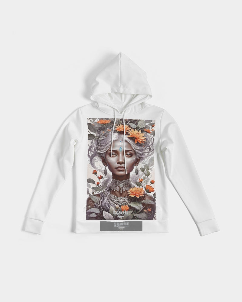 Blossom Indian Grey sister Women's All-Over Print Hoodie