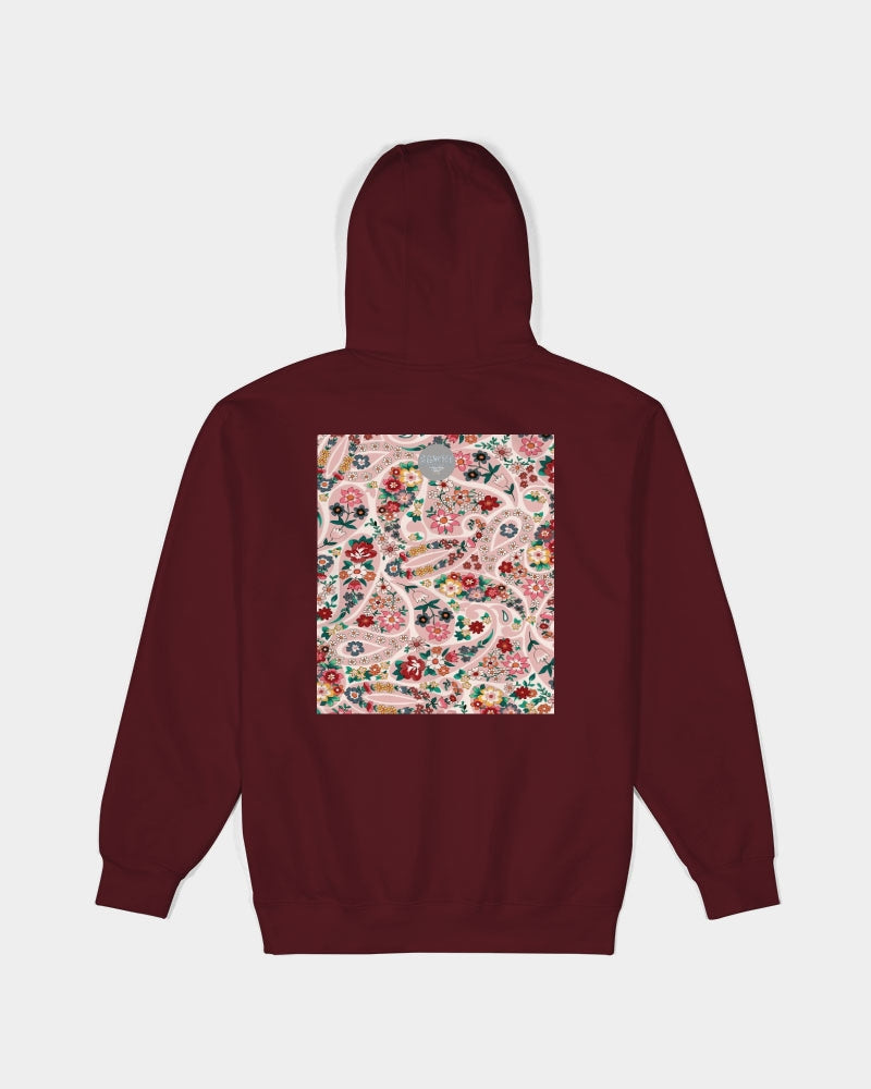 Pink abstract Pretty Sisters Unisex Premium Pullover Hoodie | Lane Seven