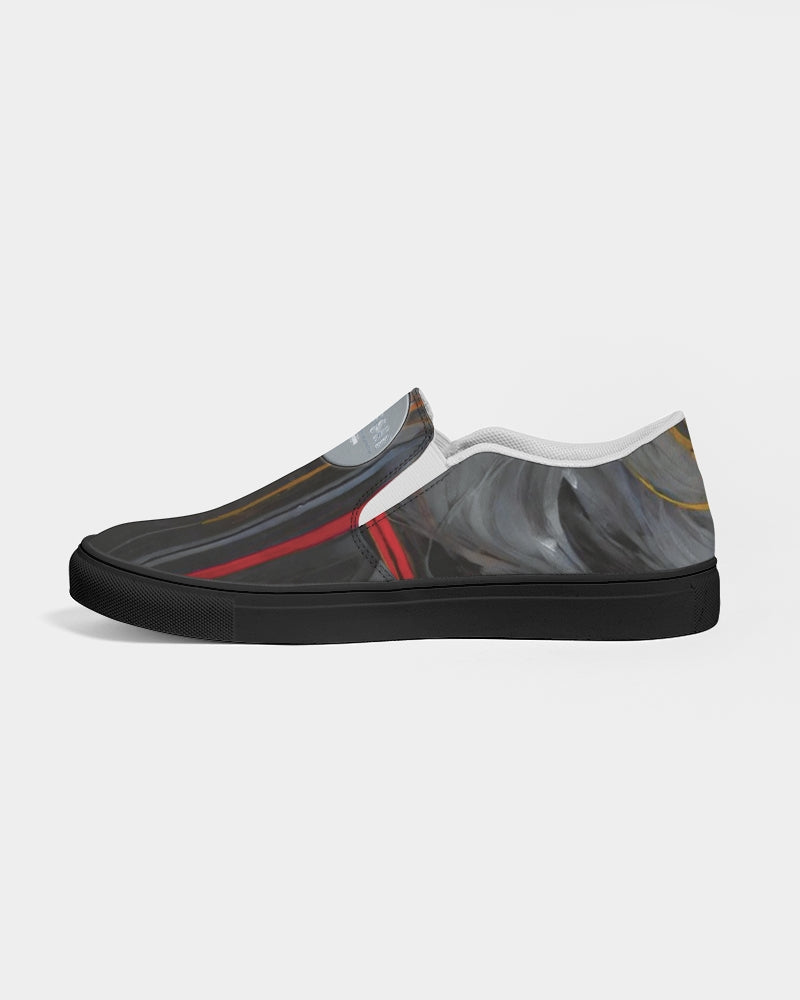 Asian collection [Part 1] Women's Slip-On Canvas Shoe - Black