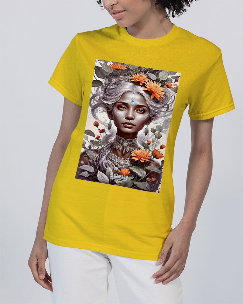 Blossom Indian Grey Unisex Heavy Cotton T-Shirt | Gildan