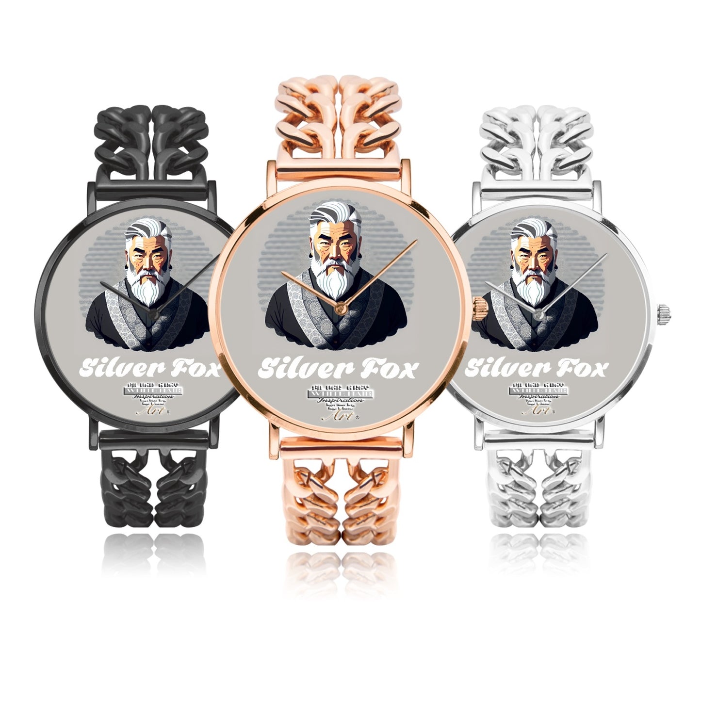 Silverfox gentlemen Out Strap Quartz Watch