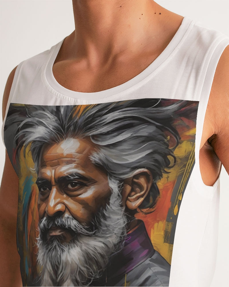 South Asian Knight Men's All-Over Print Sport Tank