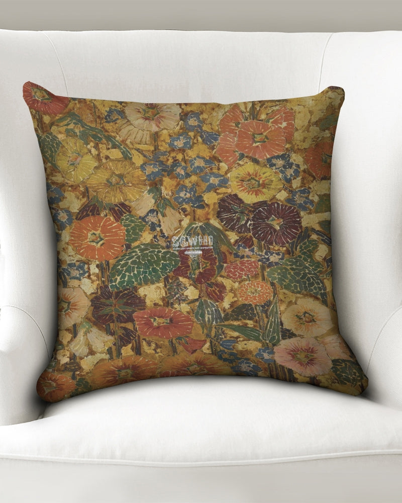 Autumn play Throw Pillow Case 18"x18"