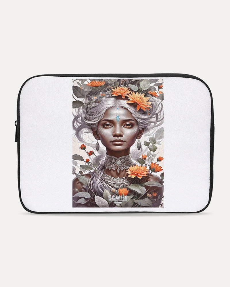 Blossom Indian Grey sister Laptop Sleeve