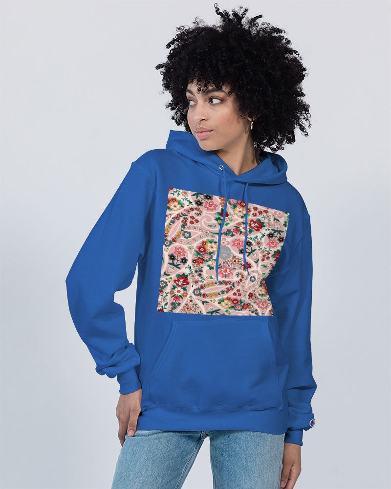 Pink abstract Pretty Sisters Unisex Hoodie | Champion