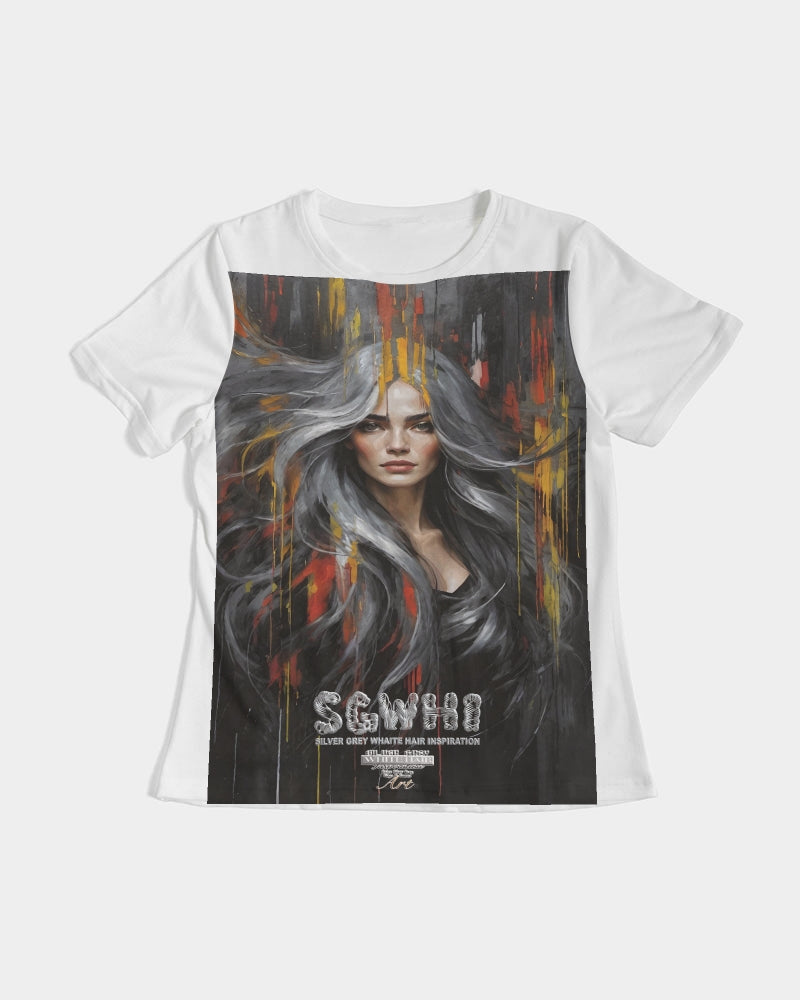 Beautiful white Sister [Part two collection] Women's All-Over Print Tee