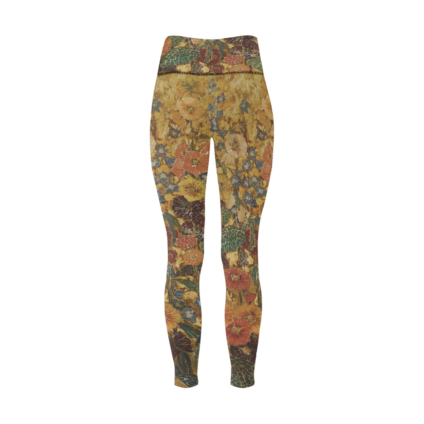 Women's High-Waisted Leggings (Model L36)