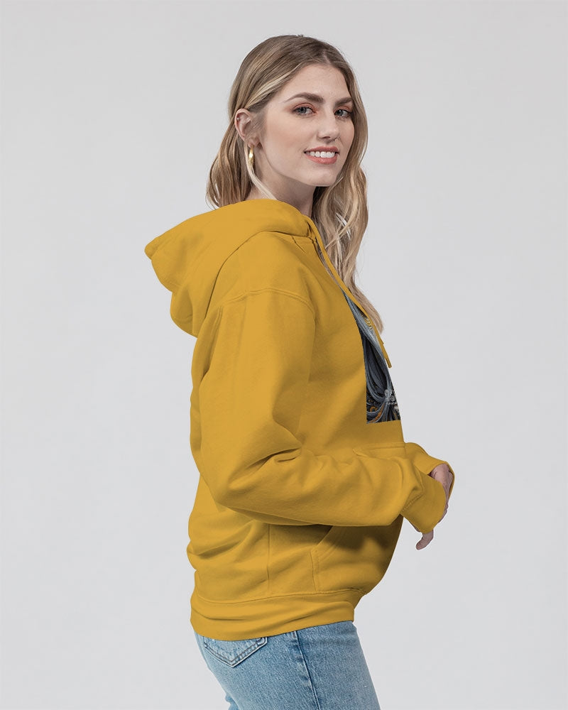 Sweet Silver Yellow Flower Grey Hair sister.[Part three] Unisex Premium Pullover Hoodie | Lane Seven