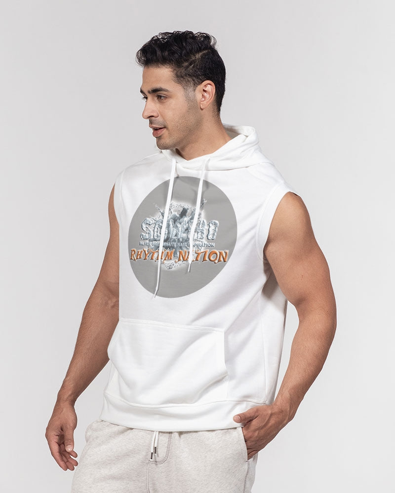 SGWHI Rhythm Nation & Mark Boyce Men's All-Over Print Heavyweight Sleeveless Hoodie