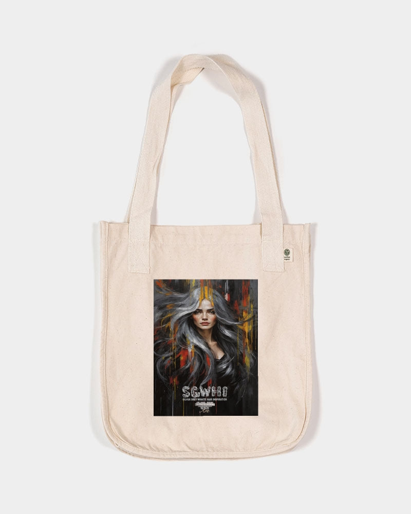 Beautiful white Sister [Part two collection] Organic Cotton Canvas Market Tote | Econscious