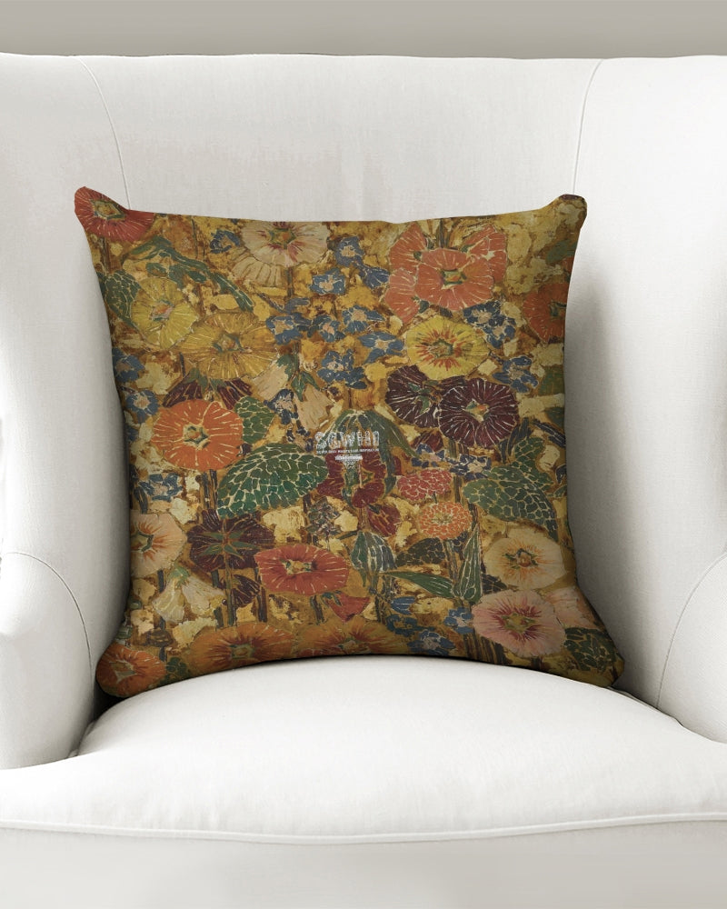 Autumn play Throw Pillow Case 16"x16"