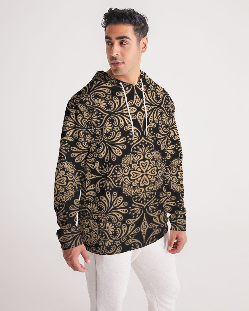 Man of Elegance Men's All-Over Print Hoodie