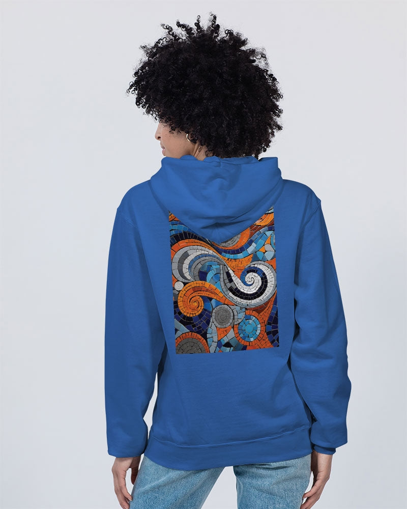 Beautiful Mosaic White Sister  Unisex Hoodie | Champion