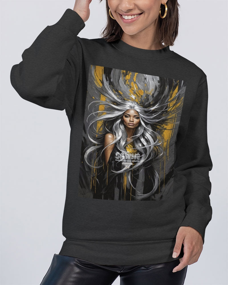 Black Sister Collection [Part 2 ] Unisex Premium Crewneck Sweatshirt | Lane Seven