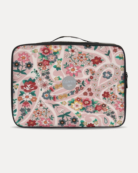 Pink abstract Pretty Sisters Jetsetter Travel Case