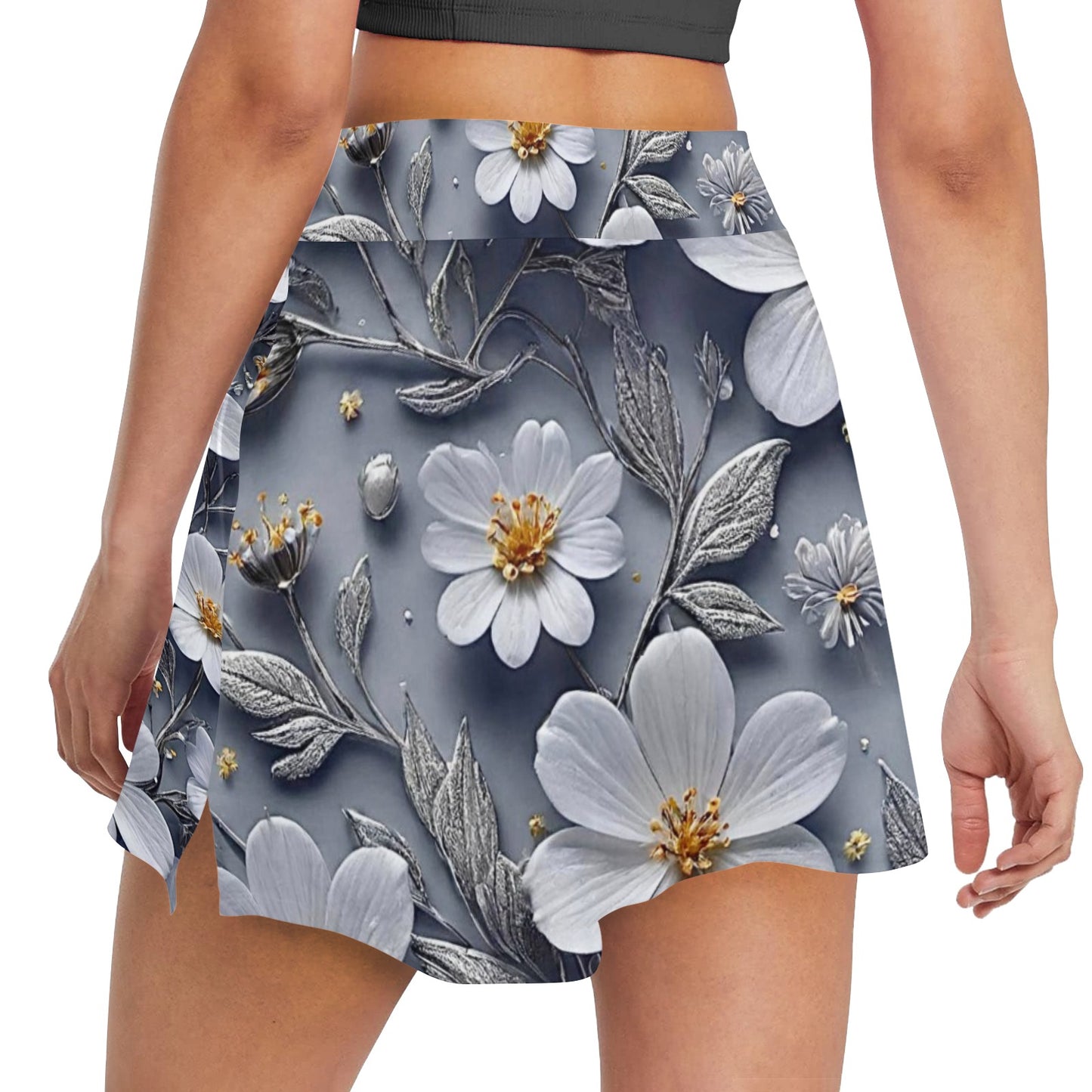 Women's Golf Skirt with Pocket (D64)