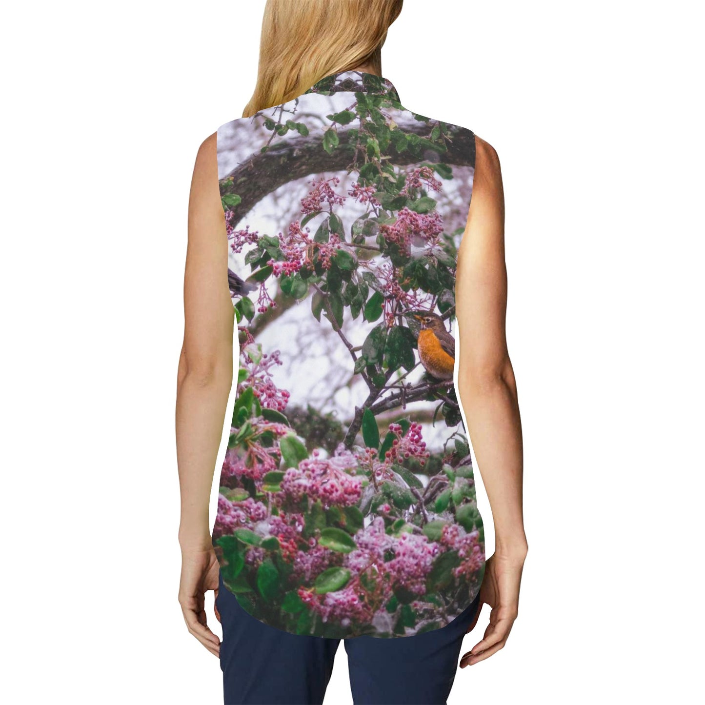 Women's Sleeveless Shirt (T69)