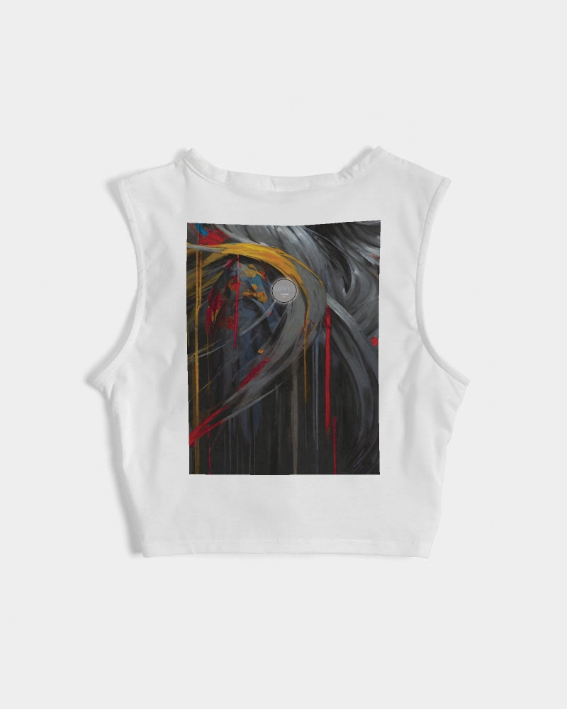 Asian Collection (Part 2 ) Women's  All-Over Print Twist-Front Tank