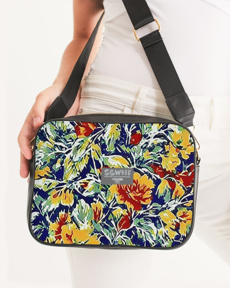 Painted floor design Crossbody Bag