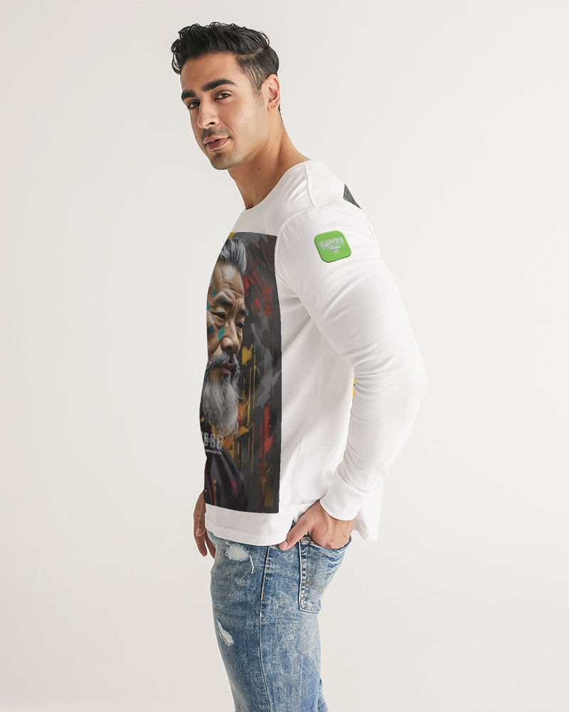 Asian Knight Men's All-Over Print Long Sleeve Tee