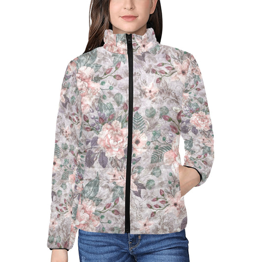 Women's stand collar padded jacket(H41)