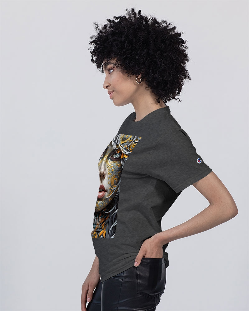 Sweet Silver Yellow Flower Grey Hair sister.[Part three] Unisex Tee | Champion