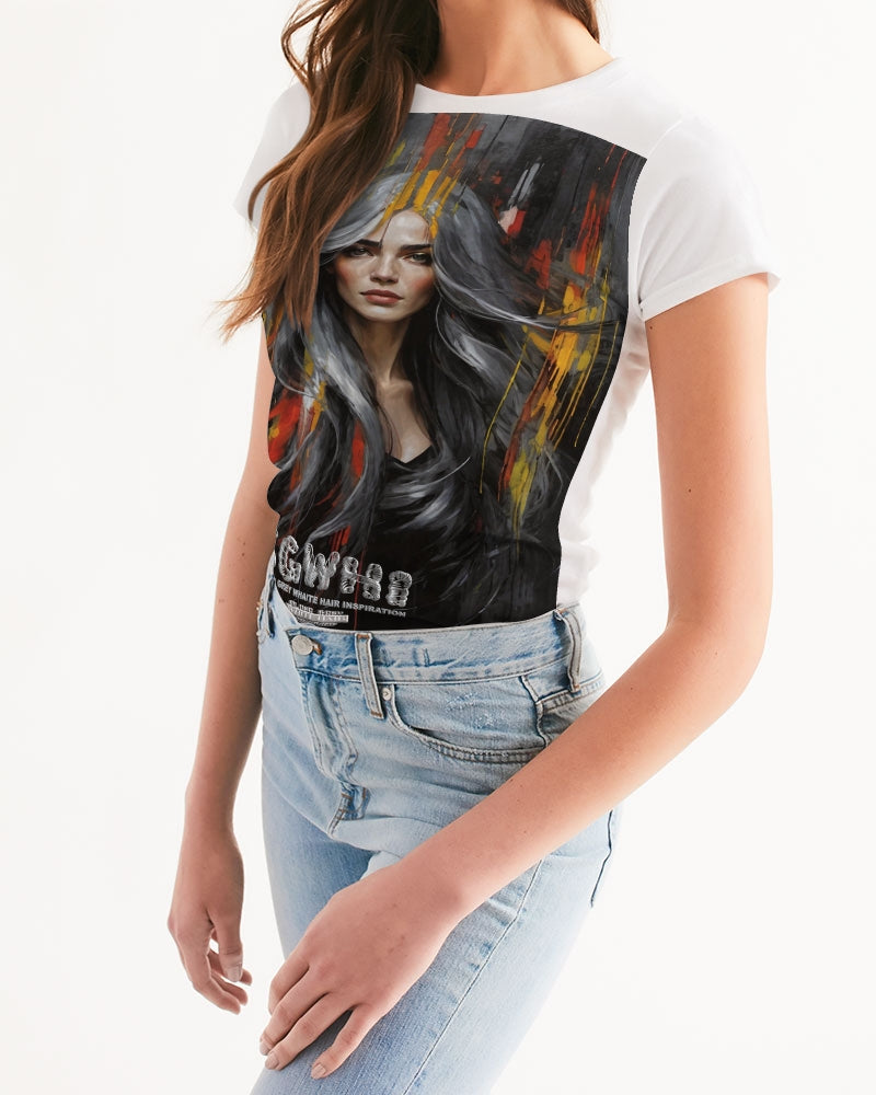 Beautiful white Sister [Part two collection] Women's All-Over Print Tee