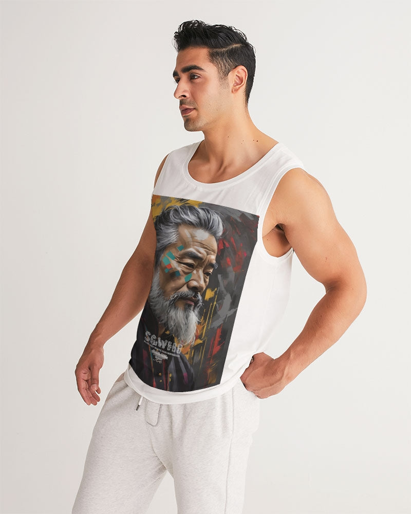 Asian Knight Men's All-Over Print Sport Tank