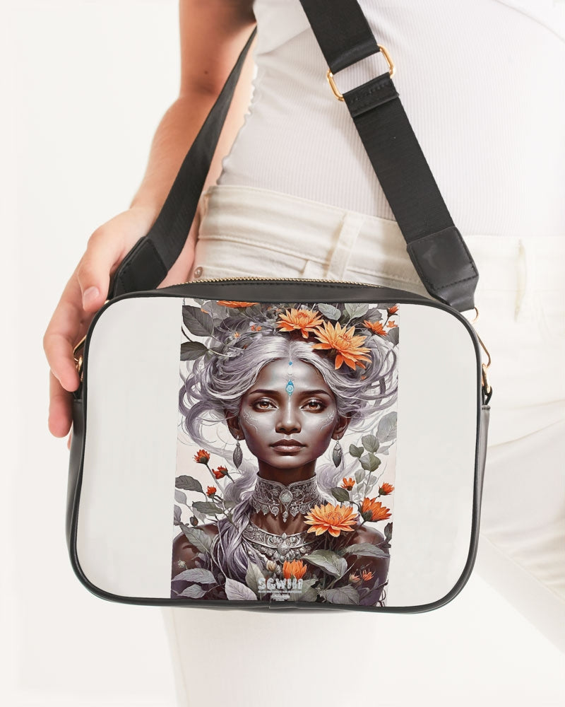 Blossom Indian grey sister Crossbody Bag