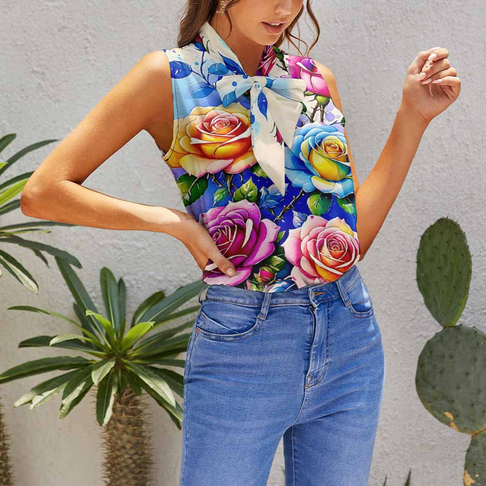 Summer Ladies Sleeveless Top