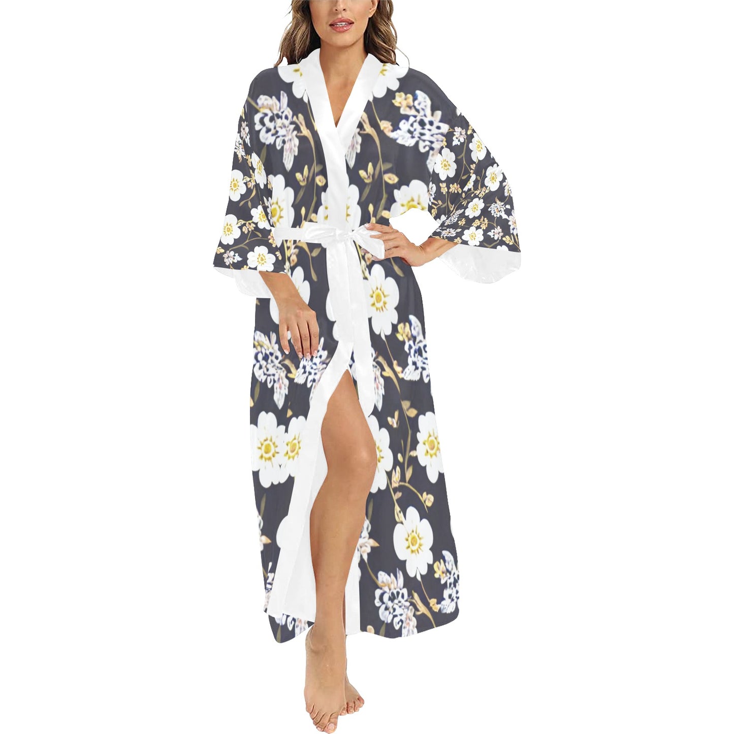 Long Kimono Robe