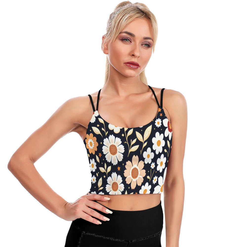 Cute Cropped Yoga Tops for Women