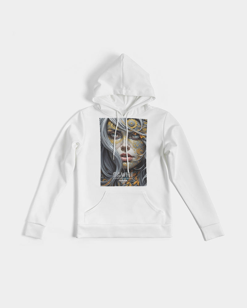 Sweet Silver Yellow Flower Grey Hair sister.[Part three] Women's All-Over Print Hoodie