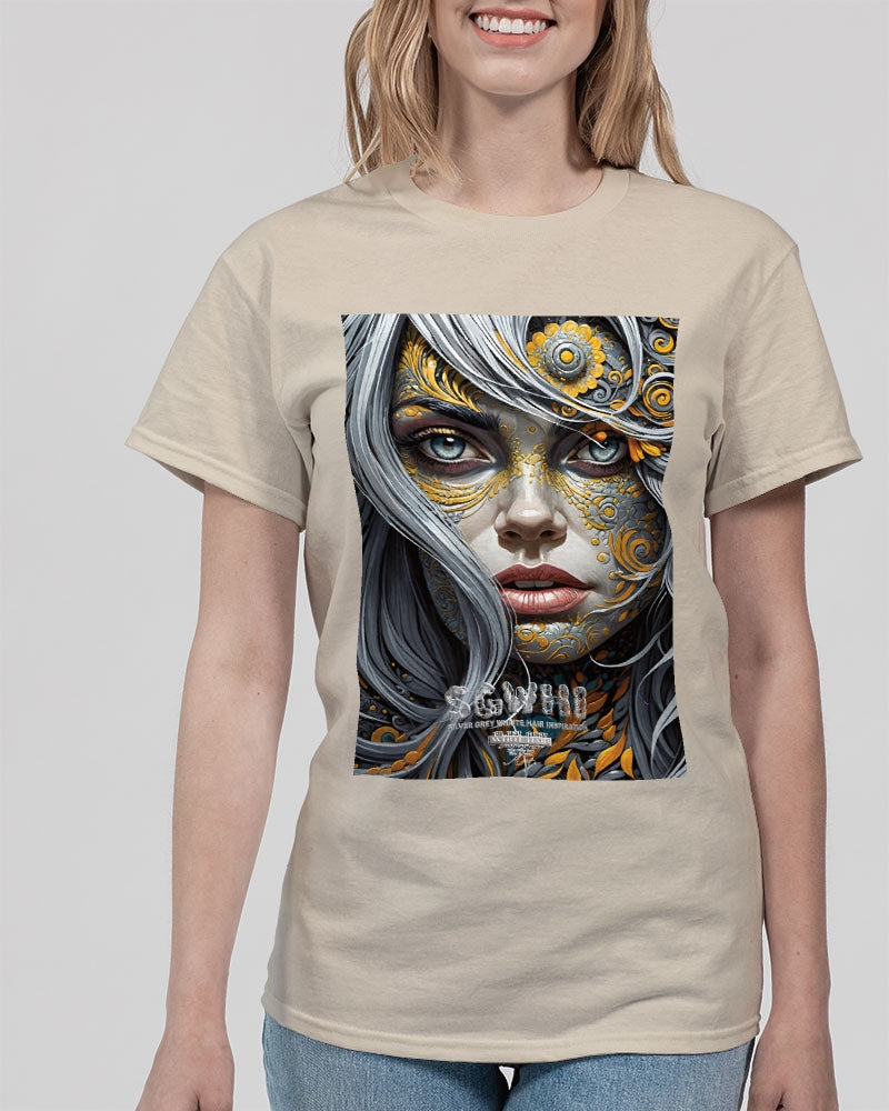 Sweet Silver Yellow Flower Grey Hair sister.[Part three] Unisex Ultra Cotton T-Shirt | Gildan