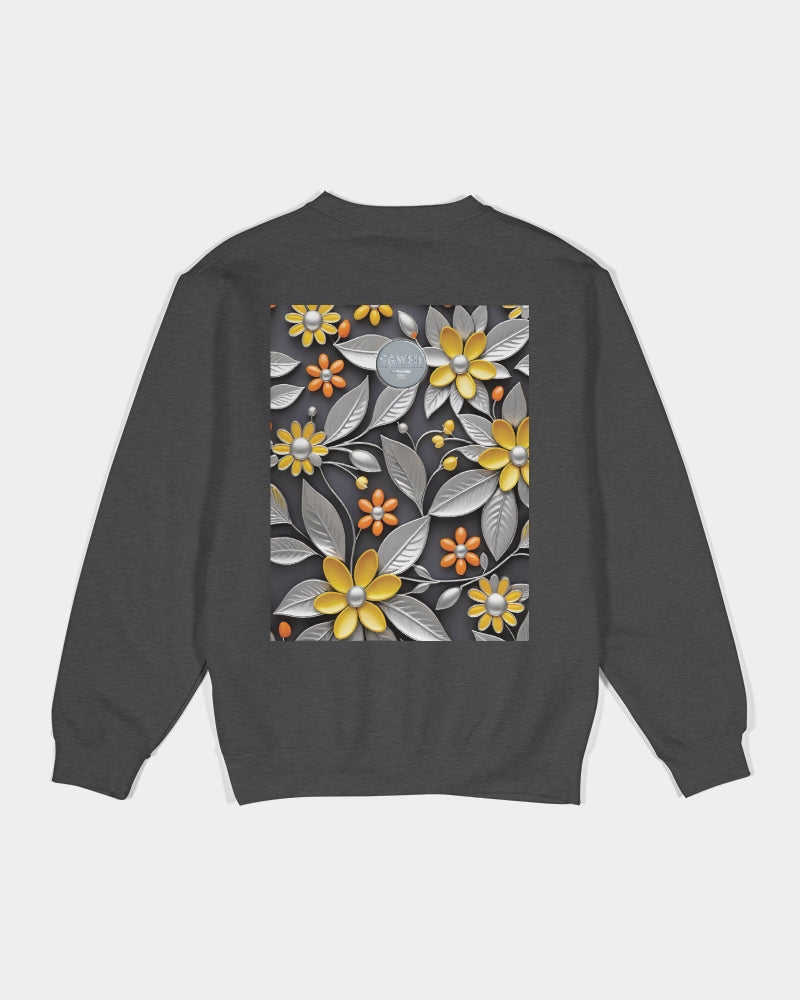 Sweet Silver Yellow Flower Grey Hair sister.[Part three] Unisex Premium Crewneck Sweatshirt | Lane Seven