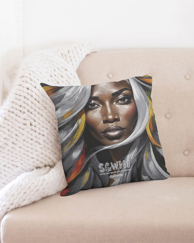 Black Sister Collection [Part 1 ] Throw Pillow Case 18"x18"