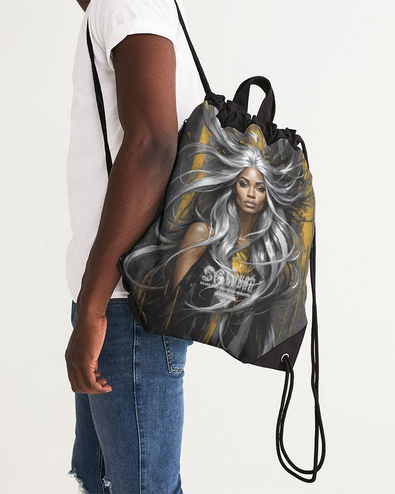 Black Sister Collection [Part 2 ] Canvas Drawstring Bag