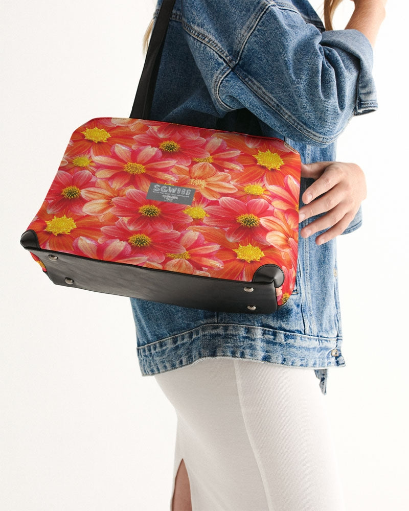 Beautiful blood orange flower design Shoulder Bag